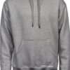 grauer Hoodie mit Aufdruck hinten – Bild 3