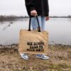 toller großer Shopper mit Aufdruck