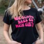 schwarzes T-Shirt WSDEMG v1