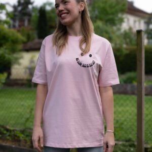 rosa T-Shirt SMILE