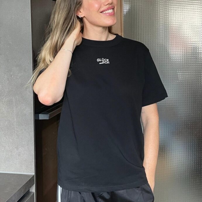 Glücklich T-Shirt – Bild 2