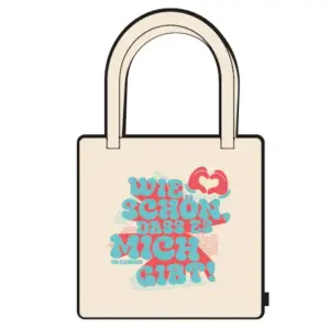 hochwertige Baumwolltasche WSDEMG v2